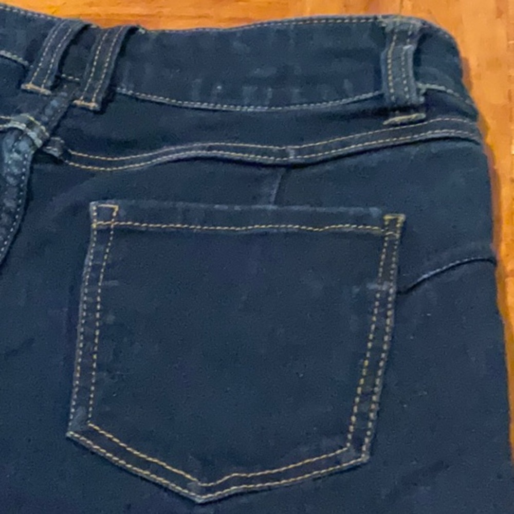 D.Jeans size 8 stretch Dark Blue Denim jeans EUC